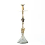 COCOYAYA Jungle Series Cigar Hookah - Golden (Transparent Base) - Image 2