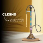 Sultan Hookah - Rainbow Stem with Grey Base & Dual Carry Bags - Image 3