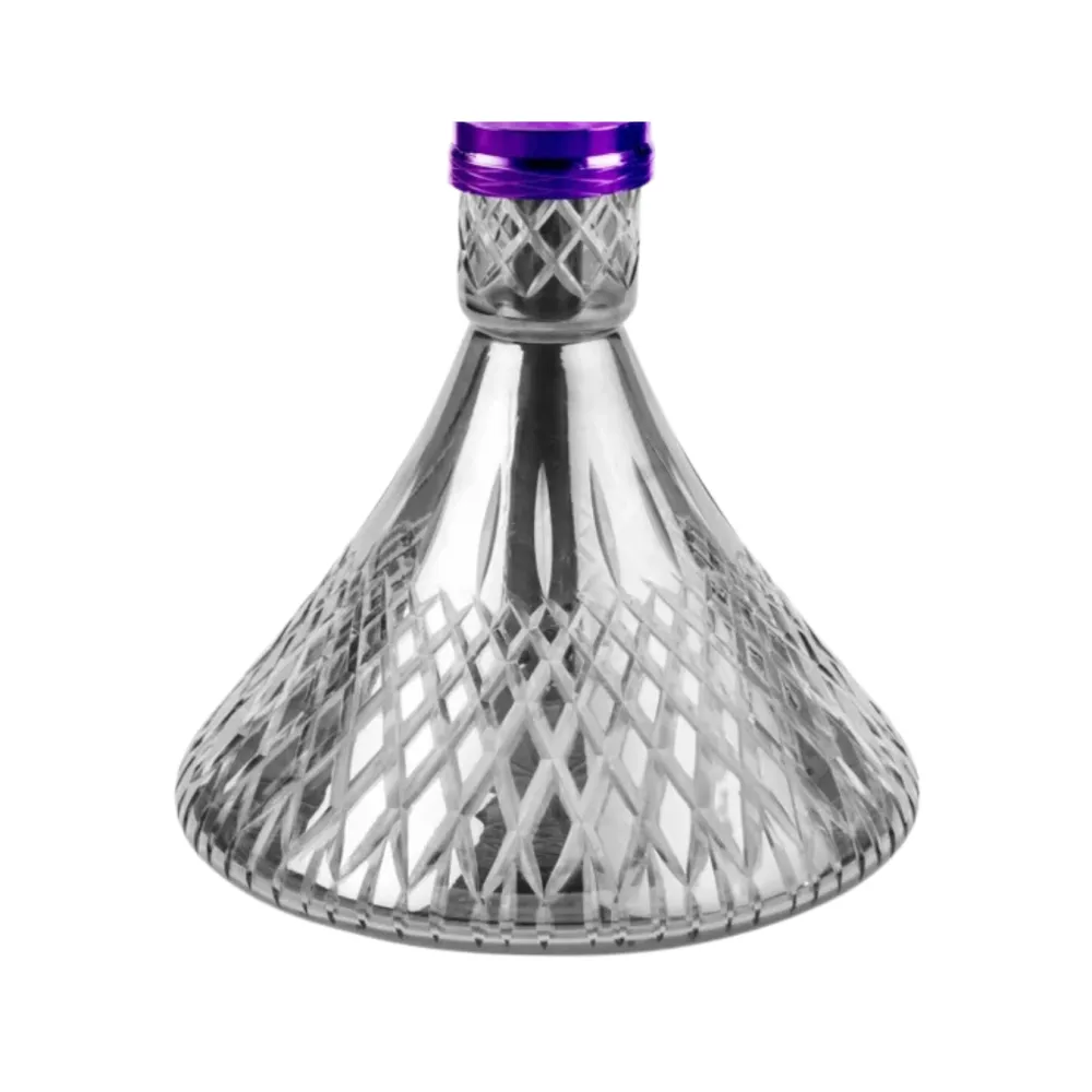 COCOYAYA-King-Series-Rossi-Hookah-Rainbow-1.webp COCOYAYA King Series Hookah Base – Grey Base (Without Lock) - Image 1