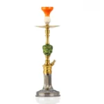 COCOYAYA Mojo Bohemian Hookah – Gold Stem | Grey Base - Image 2