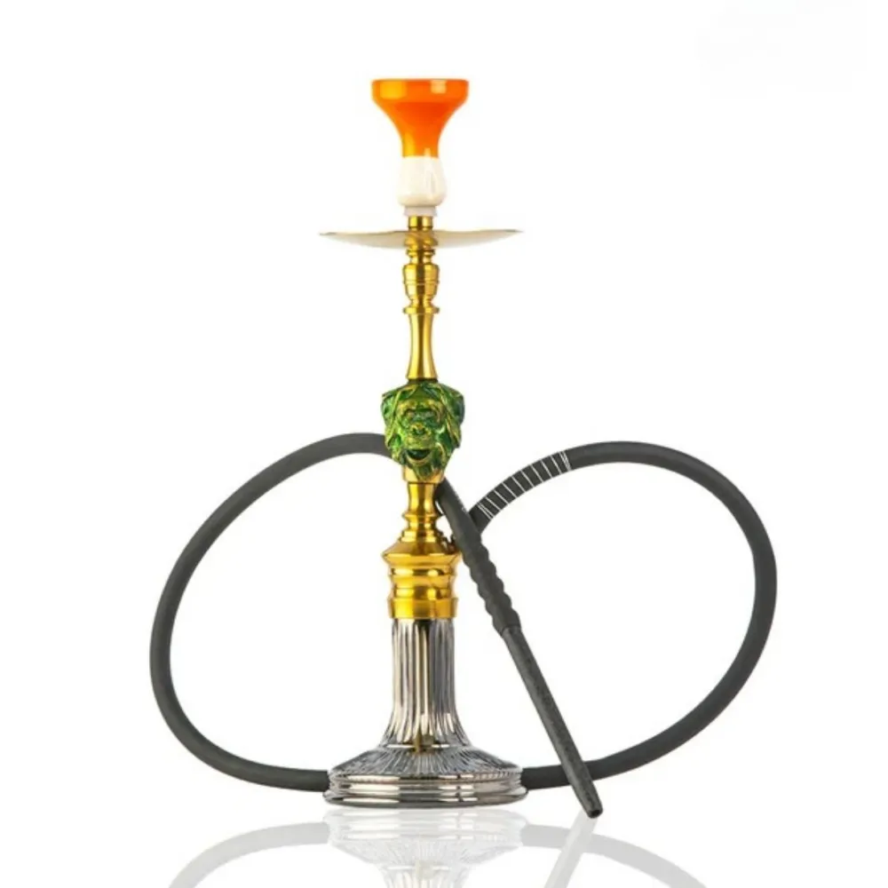 COCOYAYA-Mojo-Bohemian-Hookah-Gold-Stem-_-Grey-Base.webp COCOYAYA Mojo Bohemian Hookah – Gold Stem | Grey Base - Image 1