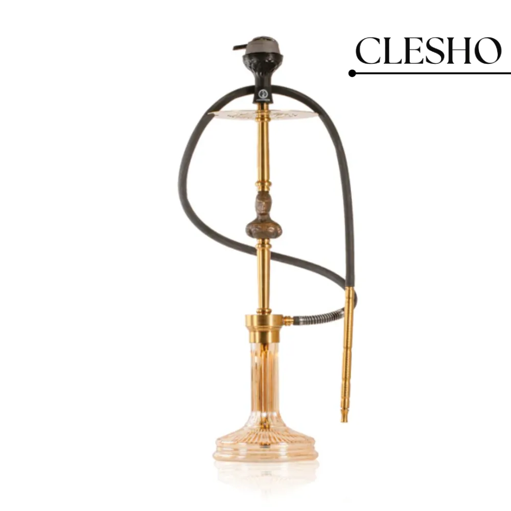 COCOYAYA-Nebula-Box-Hookah-with-LED-2-1.webp COCOYAYA Jungle Series Spiderman Hookah – Golden Stem / Gold Base - Image 1