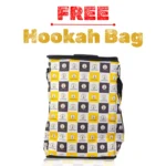 Cocoyaya Yara Pro Hookah - Bronze stem with Transparent Base + Free Carry Bag - Image 4