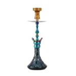COCOYAYA Simba Hookah - Aqua Base With Rainbow Stem - Image 3