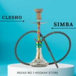 Cocoyaya Simba Prism Hookah - Transparent Base with Rainbow Stem - Image 2