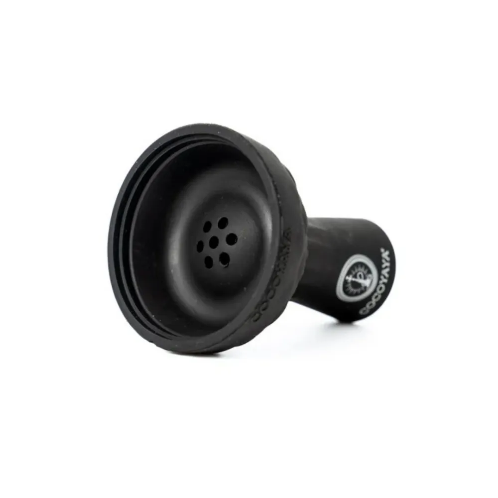 COCOYAYA-Unbreakable-Silicone-Chillum-for-Hookah-Black.webp COCOYAYA Unbreakable Silicone Chillum for Hookah - Black - Image 1