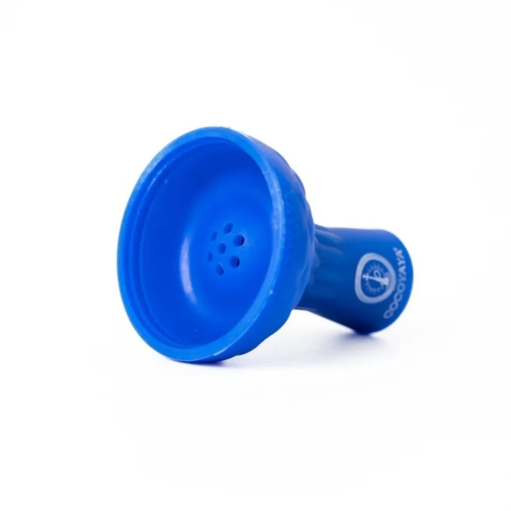 COCOYAYA-Unbreakable-Silicone-Chillum-for-Hookah-Blue.webp COCOYAYA Unbreakable Silicone Chillum for Hookah - Blue - Image 1