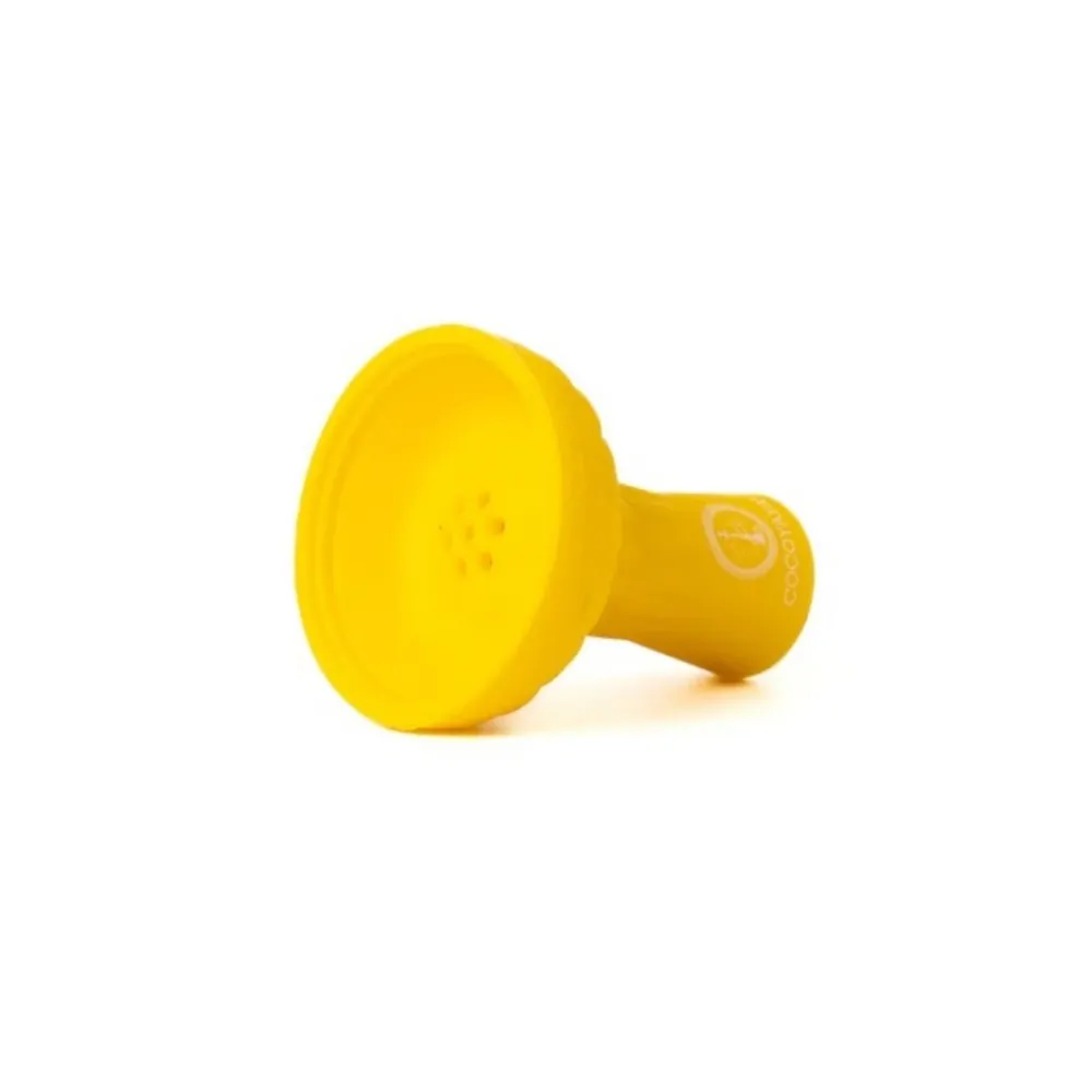 COCOYAYA-Unbreakable-Silicone-Chillum-for-Hookah-Yellow.webp COCOYAYA Unbreakable Silicone Chillum for Hookah - Yellow - Image 1