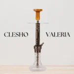 COCOYAYA Valeria Hookah – Bronze Stem with Transparent Base - Image 2