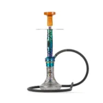 COCOYAYA Valeria Hookah – Rainbow Stem with Black Base - Image 3