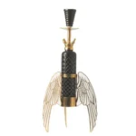 COCOYAYA Fly Series Vulchar Edition Hookah - Golden Stam with Black Base (31+ inches) - Image 2