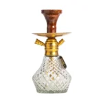 COCOYAYA X10 Hookah – Gold Stem | Transparent Base - Image 2