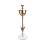 Cocoyaya Yara Pro Hookah - Bronze stem with Transparent Base + Free Carry Bag - Image 2