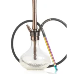 Cocoyaya Yara Pro Hookah - Bronze stem with Transparent Base + Free Carry Bag - Image 3