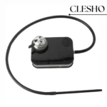 Car Hookah with LED Light & Remote – Black | Portable Acrylic Travel Hookah - Image 2