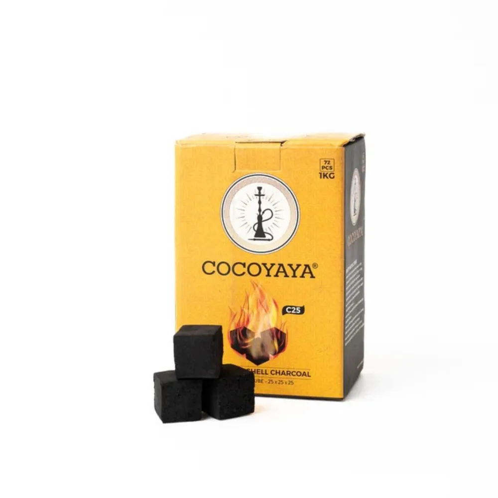 Cocoyaya-Coconut-Coal-1kg.-_-72-pcs.-2.webp Cocoyaya Coconut Coal (1kg. - 72pcs) - Image 1