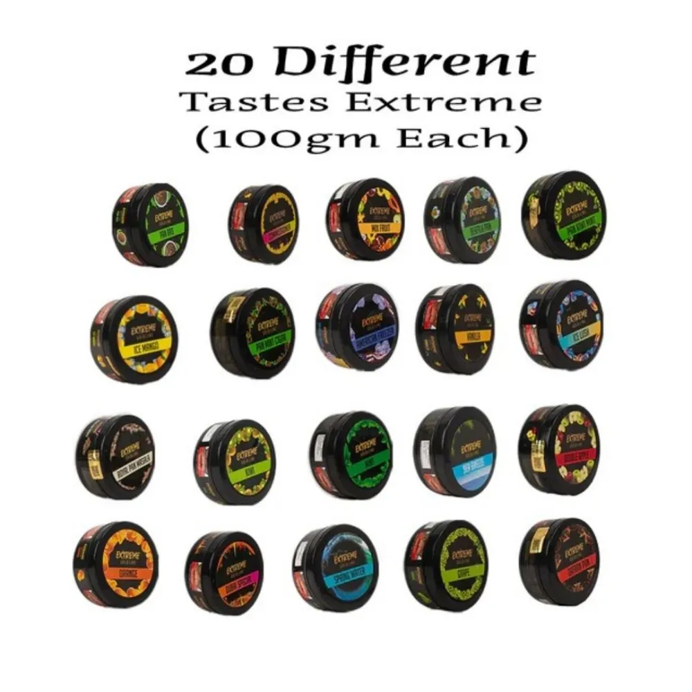 Combo-20-Different-Tastes-by-Extreme-100gm-Each.webp Extreme Flavor Combo - 20 Unique Blends (100g Each) - Image 1