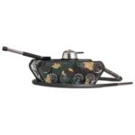Designer Tank Hookah with LED Light - Military Color - Image 3
