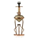 Gemstone Hookah - Rose Gold Stem (Grey Base) - Image 2