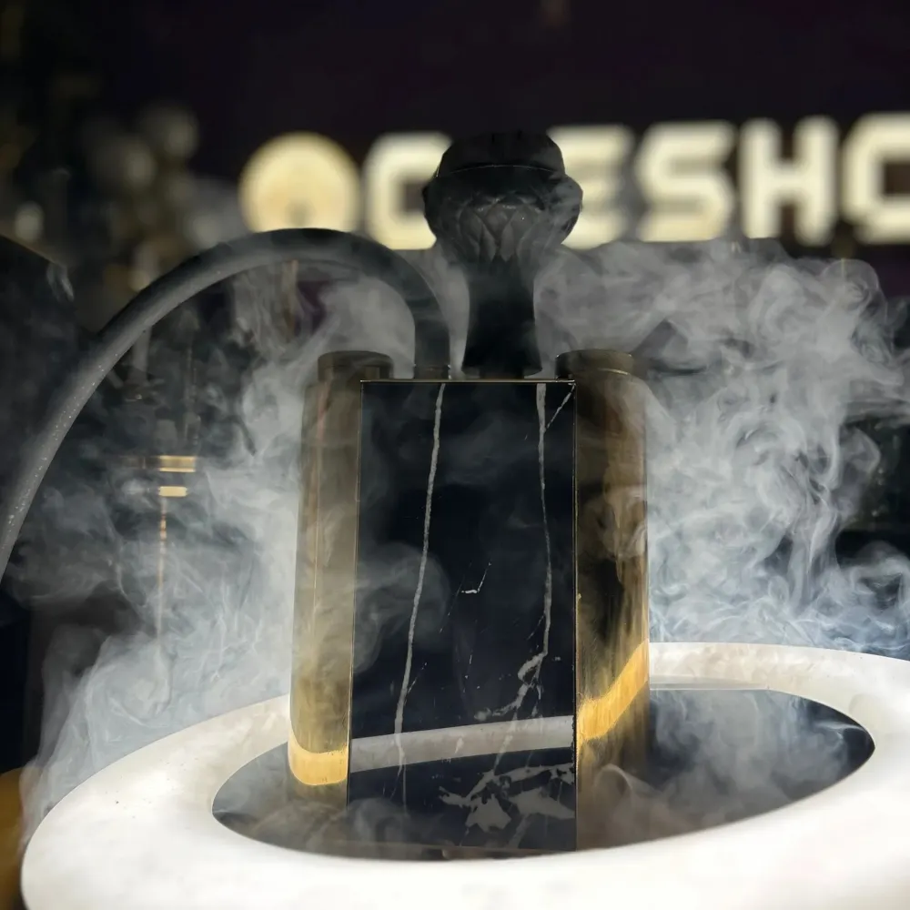 Hipster-Hookah-4.webp COCOYAYA Hipster Premium Compact Hookah – Golden Edition - Image 1