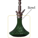 COCOYAYA King Series Hookah Base – Green Base(Without Lock) - Image 3