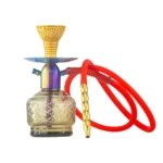 Noddy Flatter Hookah - Blue Stem / Grey Base