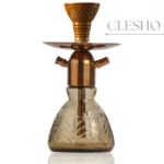 Noddy Hookah - Bronze Stem - Grey Base - Image 2