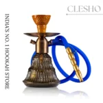 Noddy Trigon Hookah - Bronze Stem - Grey Base