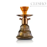 Noddy Trigon Hookah - Bronze Stem - Grey Base - Image 2