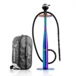 VG Baseball Hookah with Bag - Rainbow