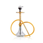 VG France Alexander JLS Hookah with Bag - Gold Stem / Transparent Base - Image 4