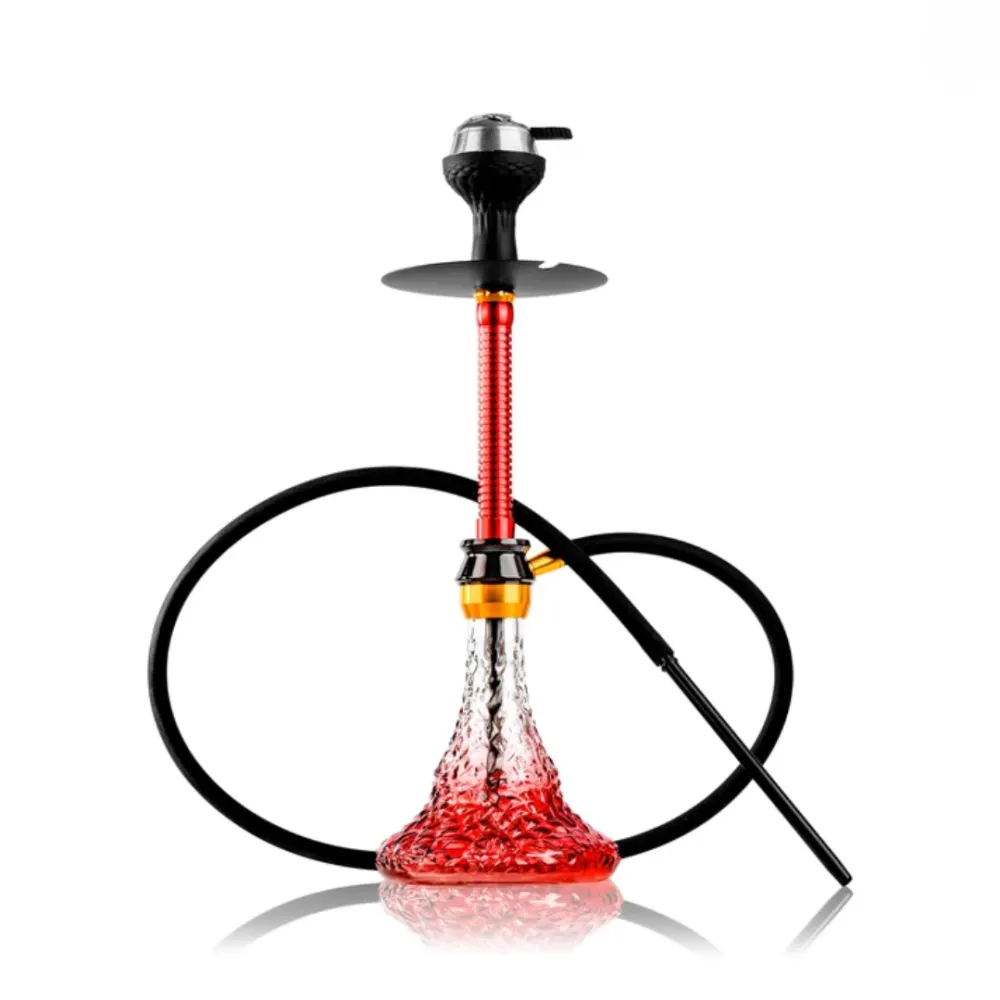 ORANGE-MINT-2026-09-07T161212.811.webp M24 Hookah - Red | 23 Inch Premium Designer Hookah - Image 1
