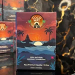 COCO Coconut Hookah Coal 1kg (72 Pcs)