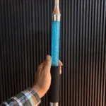 Qube Shisha Gelly Bazooka Ice Chiller Handle | Pink Colour Gel Cooling Hookah