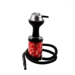 Togo Hookah with Pouch - Red - Image 3