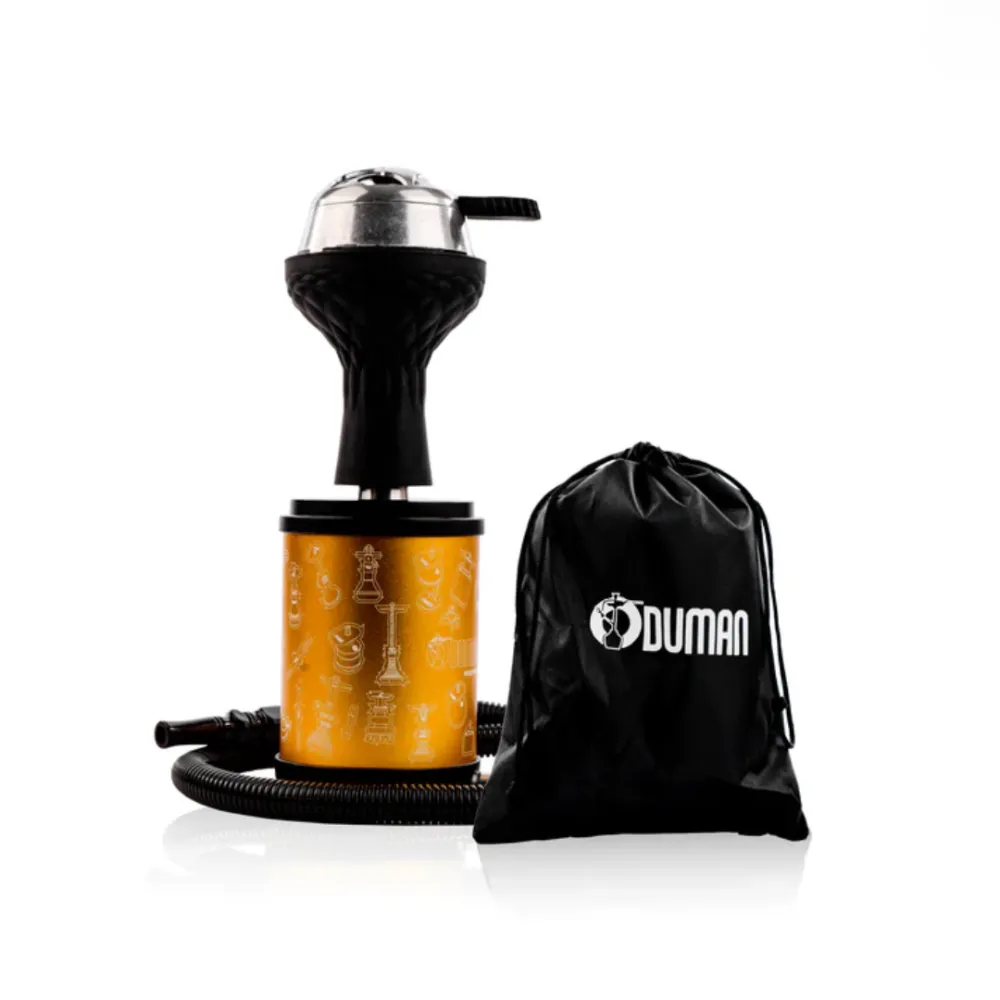 ORANGE-MINT-55.webp Togo Hookah with Pouch - Gold - Image 1