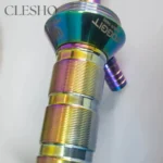 Noddy 007 Night Fire Hookah with Carry Bag - Rainbow Stem / Grey Base - Image 4