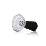Galaxy Glass Phunnel Hookah Bowl Chillum - 3 Grooves Black