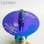 Noddy 007 Night Fire Hookah with Carry Bag - Rainbow Stem / Grey Base - Image 3