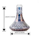 Simba Type Hookah Glass Base Only - Grey