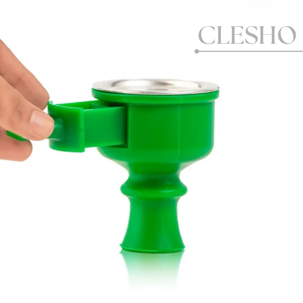 Silicone-Pull-Drawer-Hookah-Chillum-with-Tray-Green-2.webp Silicone Pull Drawer Hookah Chillum with Tray – Green - Image 1