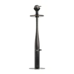 VG France Baseball Black Hookah - Premium 30-Inch Aluminum Hookah - Image 2
