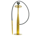 VG France Baseball Gold Hookah - Premium 30-Inch Aluminum Hookah