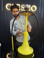 Odin Hookah | Yellow base | Yellow stem - Image 3