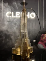 Burj Khalifa Hookah – Premium Tall Designer Hookah for Luxury Sessions