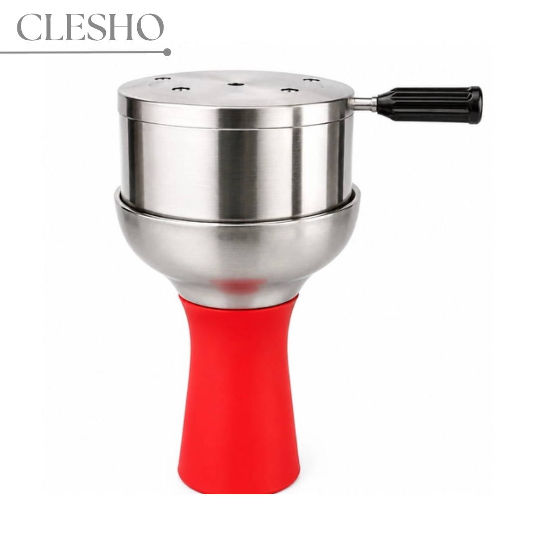 oduman-18.png Lock System Unbreakable Metallic Phunnel Bowl - Red - Image 1