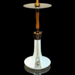 Stimux Pro Hookah | Gold Stem with White Base
