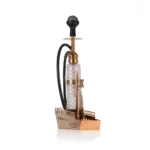 VG France Warship Hookah with LED Light – 20 Inch Rose Gold Edition - Image 2