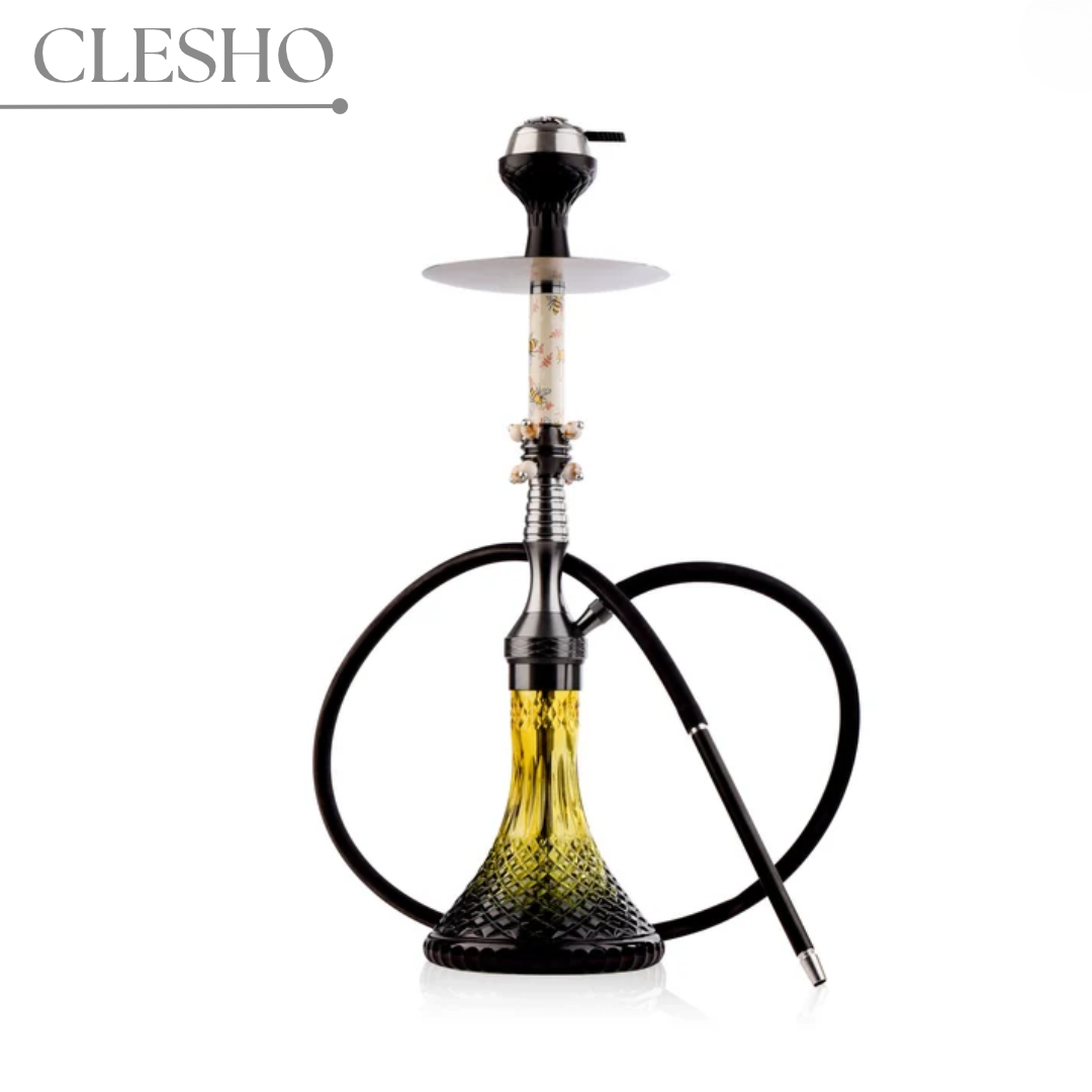 orange-mint-2026-09-15t111625.347.png Alpha Series Berry Hookah – Yellow | 27-Inch Premium Hookah - Image 1