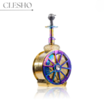 VG Foggit Alloy Wheel Hookah – Rainbow - Image 2
